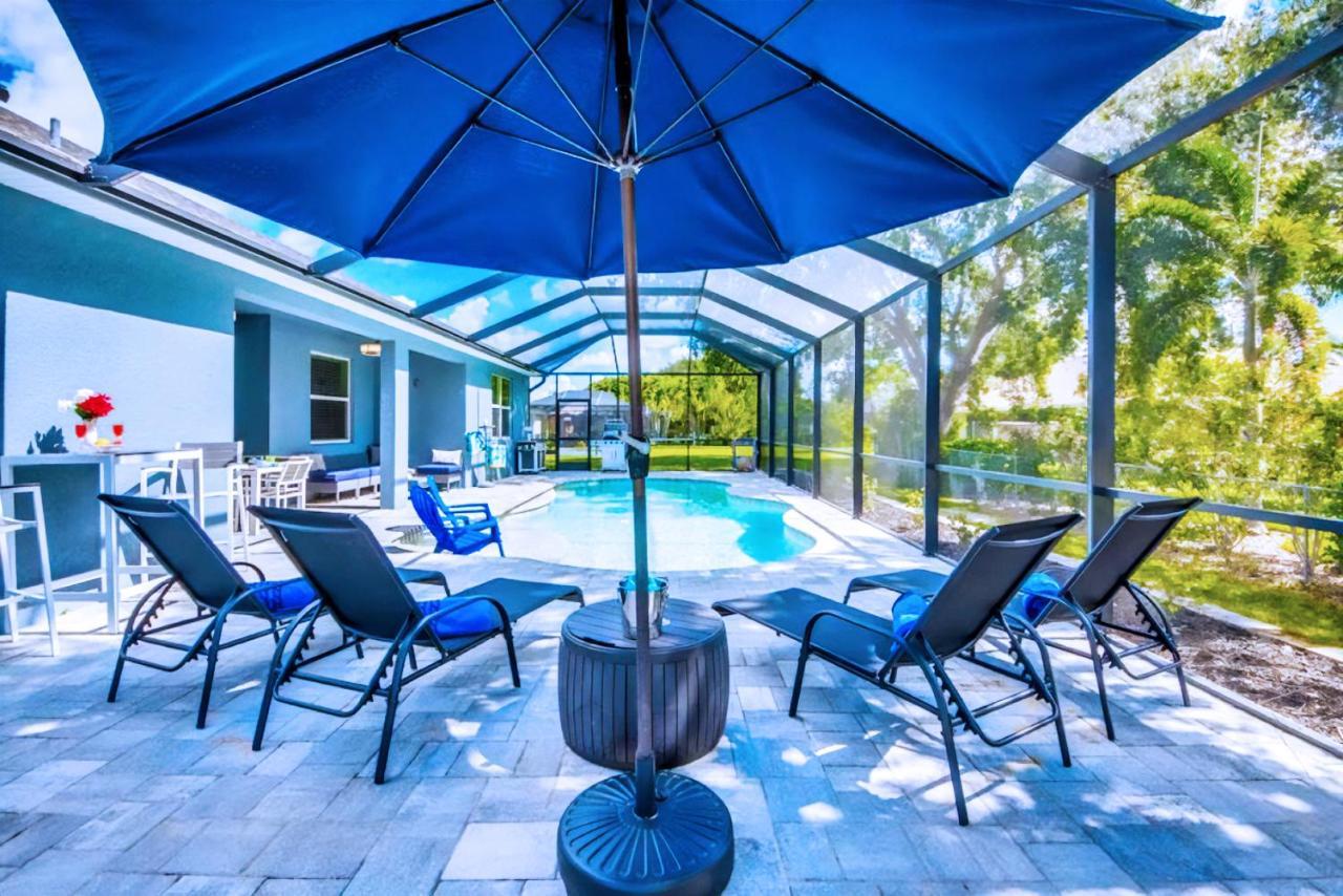 Beautiful Cape Coral Oasis! King Bed, Bbq, Heated Pool, Pvt Yard & Much More! Exterior photo